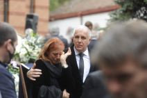 Željko Obradović na sahrani Dude Ivkovića