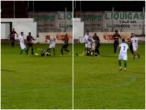 brazil, fudbaler napao sudiju