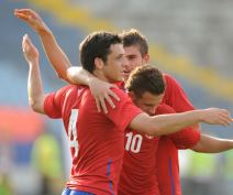 Srbija, Madjarska, Proslava gola, Proslava pobede (3)