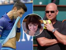 Novak Đoković i Andre Agasi Rita Agasi