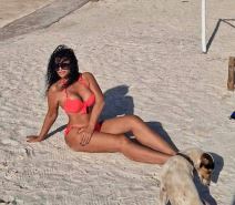Lidija Vukićević u bikiniju