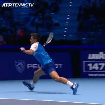 Novak Đoković najbolji potez na Završnom mastersu