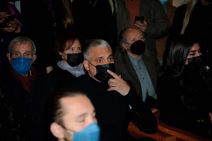 Slavica Rokvić na sahrani Merime Njegomir