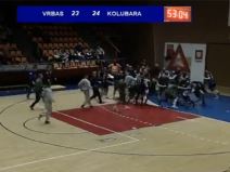 Tuča na rukometu Vrbas Kolubara