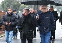 Momčilo Moca Vukotić sahrana šal i zastava Partizana foto