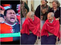 Deda navijač iz Meksika