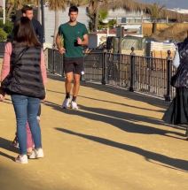 Novak Đoković za Novu godinu u Marbelji trenira