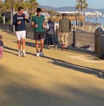 Novak Đoković za Novu godinu u Marbelji trenira