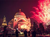 Docek Srpska Nova godina vatromet hram Svetog Save 2.jpg