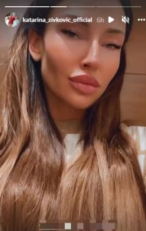 Katarina Živković bez šminke