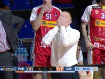 Sava Lešić povredio koleno protiv Partizana