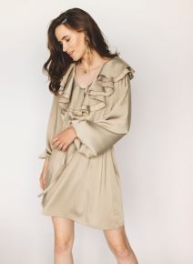 Devojka u svilenoj haljini