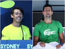 Aleks de Minaur i Novak Đoković 1