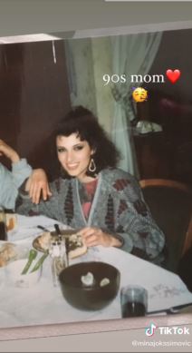 Mina Joksimović, majka