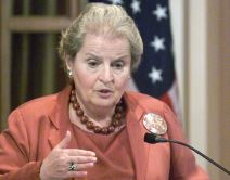 Vuk Drašković o Medlin Olbrajt