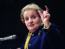 Vuk Drašković o Medlin Olbrajt