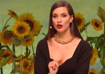 Dragana Kosjerina u uskoj haljini u kvizu Ja volim Srbiju