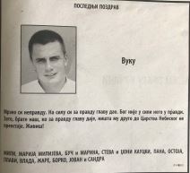 Čitulje za pilota Vuka Jolovića