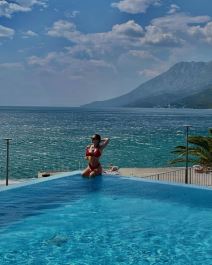 Suzana Đovanardi italijanska teniserka letuje u Hrvatskoj