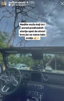 Sofija Rajović s mužem u Meksiku