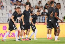 Partizan AEK Laranka pre meca (3).JPG