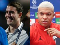 Dušan Vlahović Kilijan Mbape