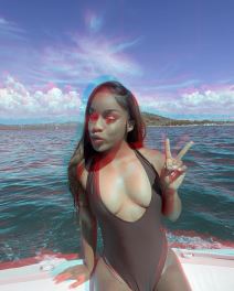 Brijana Vilijams atletičarka na moru u Hrvatskoj