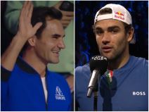 Rodžer Federer i Mateo Beretini
