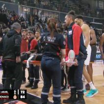 Džon Braun povreda u Evroligi iznet na nosilima