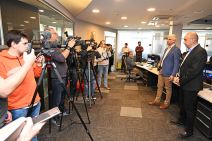 Tomislav Petrovic, CTO i Vladimir Radovic, Direktor Direkcije za inženjering.JPG