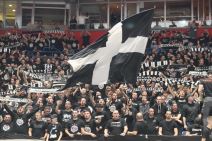 Koreografija navijača Partizana za meč sa Monakom