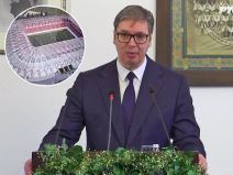 Aleksandar Vučić stadion Čika Dača