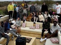 Nemanja Nedović i igrači Zvezde