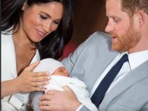 Megan Markl i princ Hari slave sinu Arčiju 5. rođendan