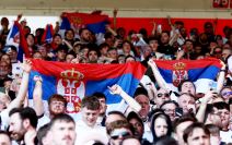 Srpske zastave na meču Sautempton Fulam