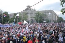 Miting u beogradu uživo 26 maj SNS srbija nade