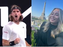 Stefanos Cicipas i Paula Badosa