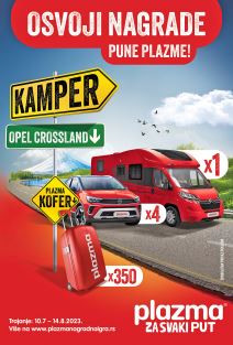 Velika letnja Plazma nagradna igra Putovanje puno Plazme.jpg