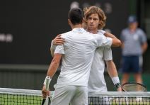 Novak Đoković Andrej Rubljov