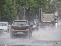 Poplavljena Dunavska ulica u Beogradu