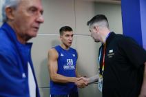 Svetislav Pešić i Bogdan Bogdanović, Manila, Mundobasket 4.jpg