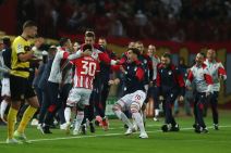 Mitar Mrkela posle meča Crvena zvezda Jang bojs u Ligi šampiona