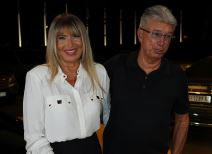 Saša Popović i supruga Suzana dok je bio živ