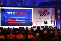 Predstavljanje plana Srbija 2027, obraćanje Aleksandra Vučića