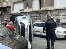 Video snimak udesa na uglu Vlajkovićeve i Svetogorske