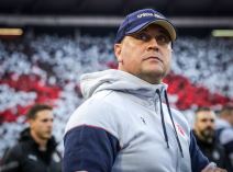 Vladan Milojević i Igor Duljaj pozdrav na derbiju Zvezda Partizan