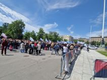 Protest prosvetara u Beogradu