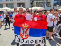 Sofija Milošević pozira s Lukom Mitrovićem