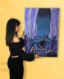 Ko je umetnica čiju je sliku Kijanu Rivs poneo iz Srbije