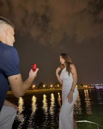 Photo by @dehilarusevic on July 17, 2024. May be an image of 2 people, people kissing and outdoors..jpg